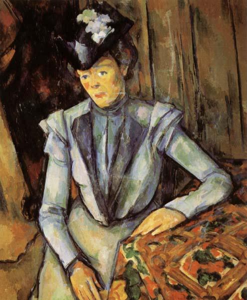 Paul Cezanne Ld Dame en bleu